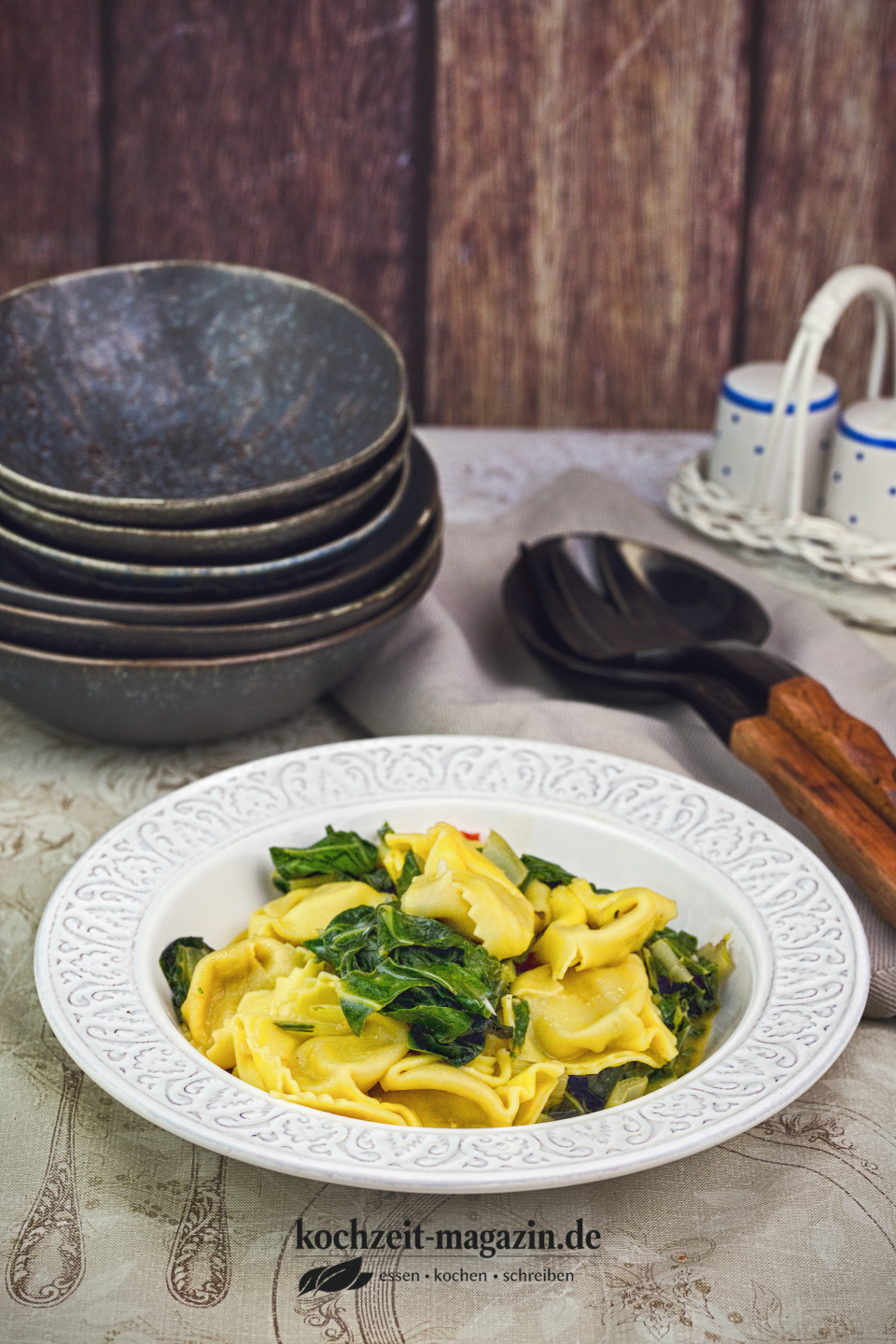 Tortellini Mangold