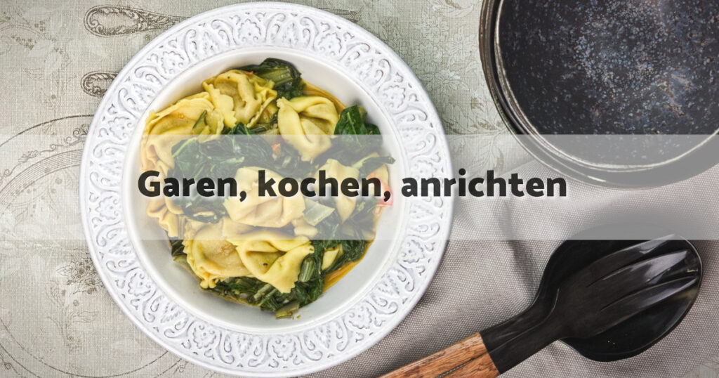 Tortellini Mangold garen
