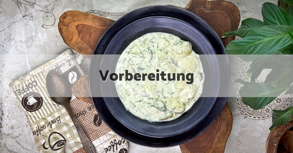 Dill Kartoffeln Vorbereitung