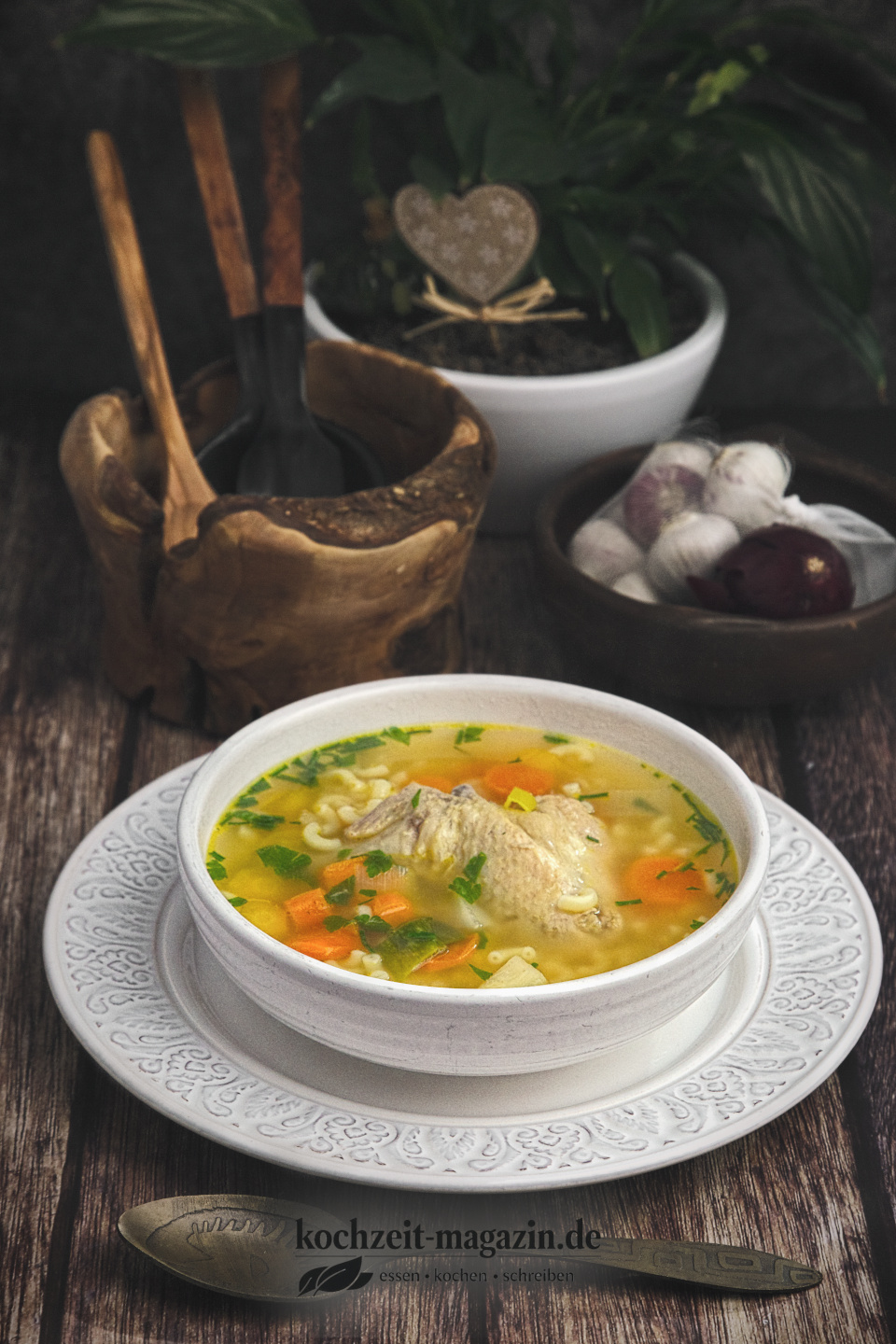 Hühnersuppe