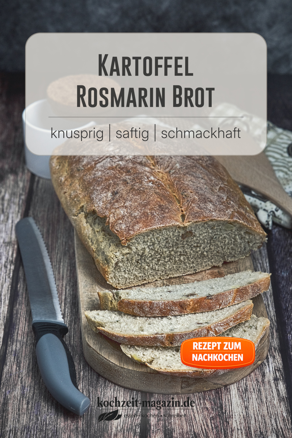 Kartoffel Rosmarin Brot