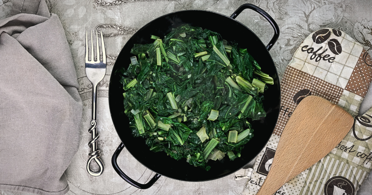 Mangold Pfanne Rezept