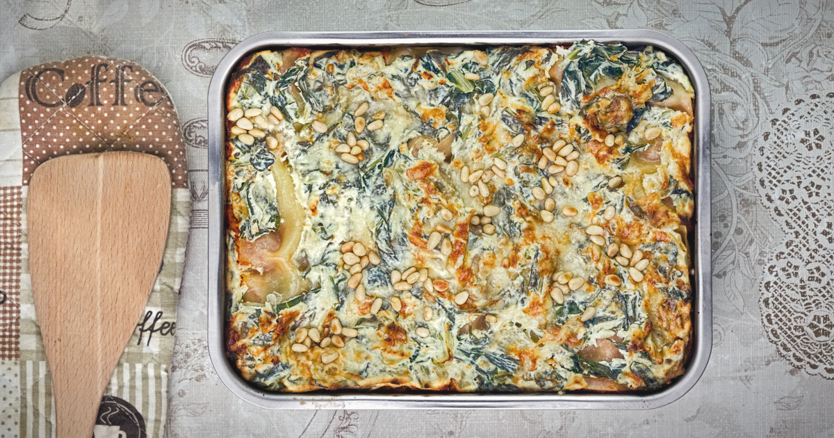 Mangold Ricotta Lasagne Rezept