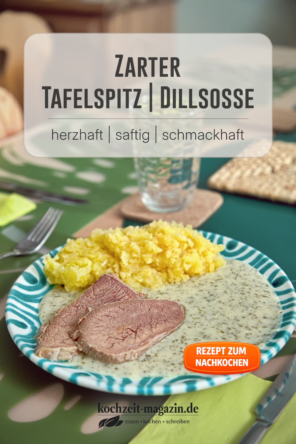 Tafelspitz auf DIllsoße Tafelspitz auf cremiger Dillsoße
